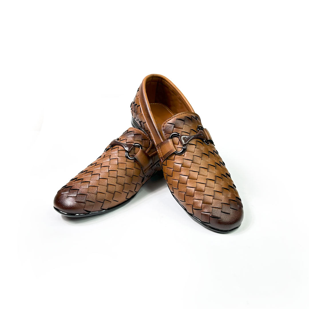 Wovan Brown Leather loffar