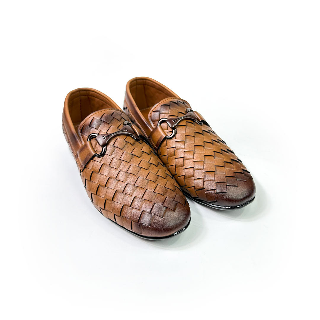 Wovan Brown Leather loffar