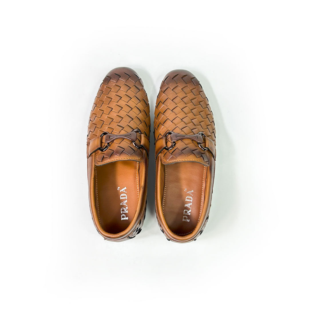 Wovan Brown Leather loffar