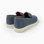 Blue Suede loafers