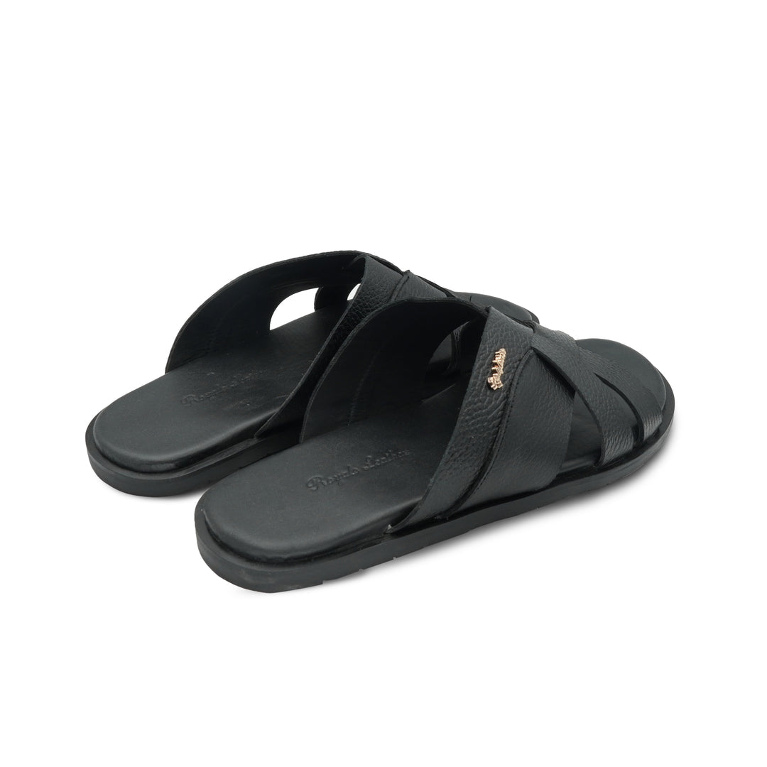 3146 BLK SLIPPERS