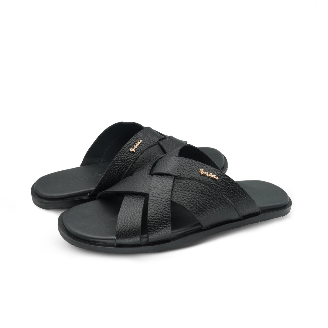 3146 BLK SLIPPERS