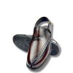 Brown Leather Pehsawari Sandal