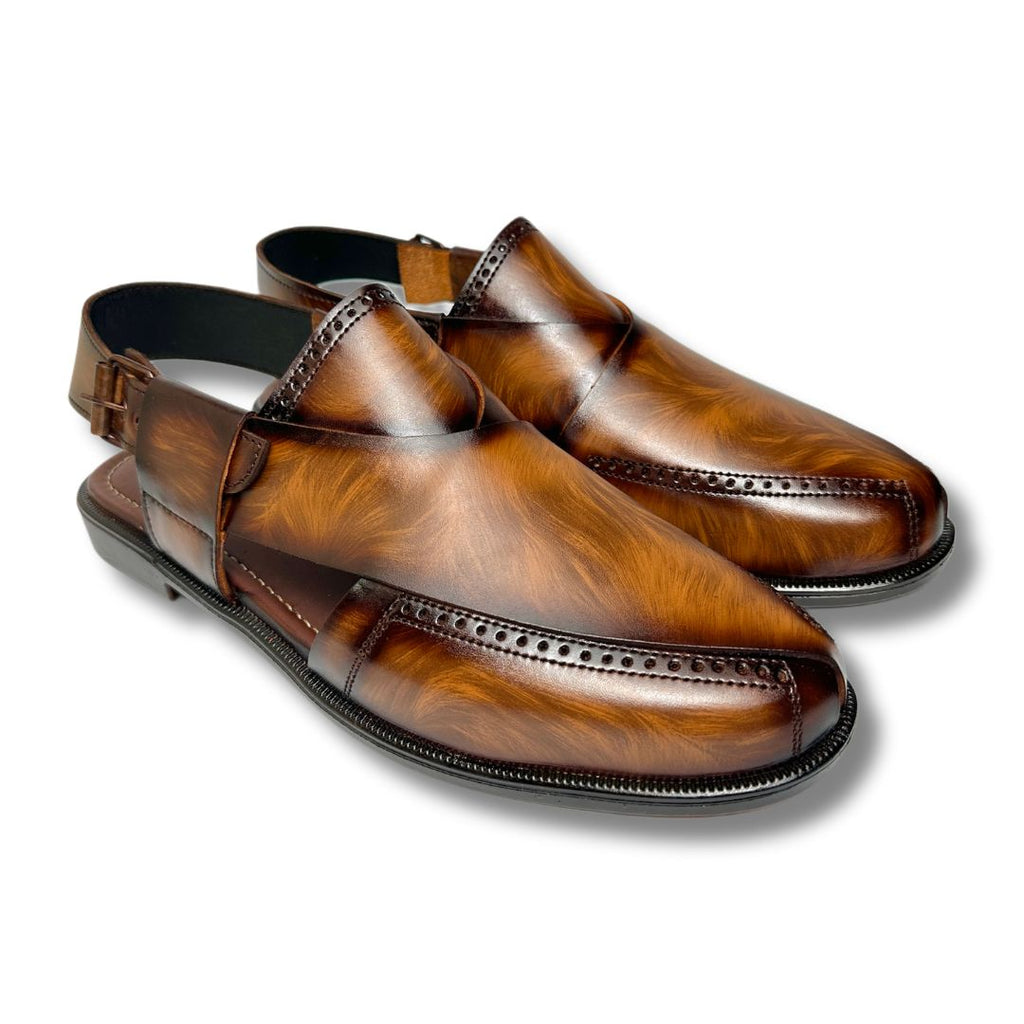 Babar-sheer leather peshawari sandal